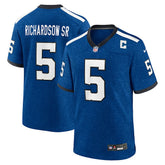Nike Anthony Richardson Sr. Indianapolis Colts Alternate Indiana Nights Game Jersey Royal