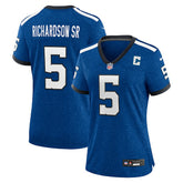 Nike Anthony Richardson Sr. Indianapolis Colts Women's Alternate Indiana Nights Game Jersey Royal
