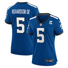 Nike Anthony Richardson Sr. Indianapolis Colts Women's Alternate Indiana Nights Game Jersey Royal