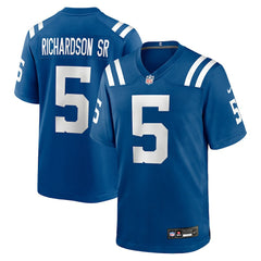 Nike Anthony Richardson Sr. Indianapolis Colts Team Game Jersey Royal