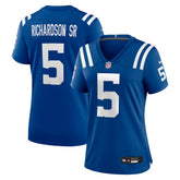 Nike Anthony Richardson Sr. Indianapolis Colts Women's Team Game Jersey Royal