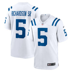 Nike Anthony Richardson Sr. Indianapolis Colts Game Jersey White