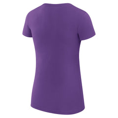 Minnesota Vikings G-III 4Her by Carl Banks Women's Super-Slim Fit Lightweight Collage Team T-Shirt Purple
