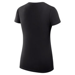 Baltimore Ravens G-III 4Her by Carl Banks Women's Super-Slim Fit Lightweight Collage Team V-Neck T-Shirt Black