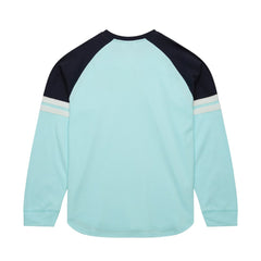 Seattle Kraken Mitchell & Ness Thermal Henley Long Sleeve T-Shirt - Light Blue - NHL 202122431
