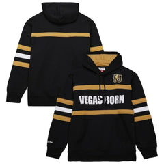 Vegas Golden Knights Mitchell & Ness Head Coach Slogan Pullover Hoodie - Black - NHL 202122462