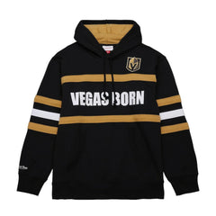 Vegas Golden Knights Mitchell & Ness Head Coach Slogan Pullover Hoodie - Black - NHL 202122462