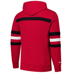 Detroit Red Wings Mitchell & Ness Head Coach Slogan Pullover Hoodie - Red - NHL 202122465