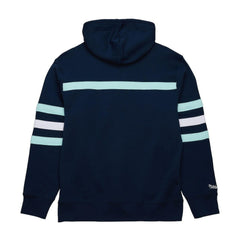Seattle Kraken Mitchell & Ness Head Coach Slogan Pullover Hoodie - Navy - NHL 202122467