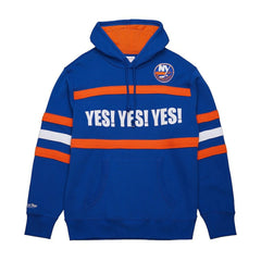 New York Islanders Mitchell & Ness Head Coach Slogan Pullover Hoodie - Royal - NHL 202122475