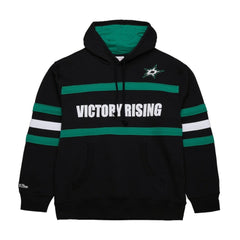 Dallas Stars Mitchell & Ness Head Coach Slogan Pullover Hoodie - Black - NHL 202122476
