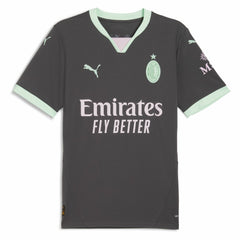 Christian Pulisic AC Milan 2024/25 Third Replica Player Jersey Charcoal - Puma outlet