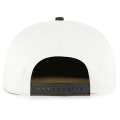 Pittsburgh Pirates '47 Foundation Captain Snapback Hat - White/Black - 47 brand Lifestyle