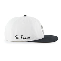 St. Louis Cardinals '47 Foundation Captain Snapback Hat - White/Black - 47 brand Online