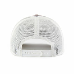 Miami Marlins '47 Tide Sweep Rope Trucker Adjustable Hat - Gray/White - 47 brand Discount