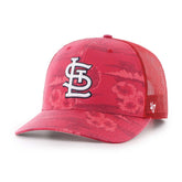 '47 St. Louis Cardinals Fiji Trucker Adjustable Hat - Red - 47 brand Lifestyle