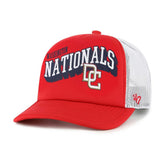 Washington Nationals '47 Meander Foam Trucker Snapback Hat - Red - 47 brand Online