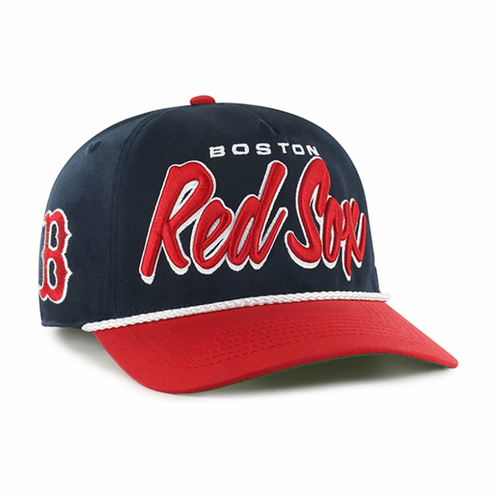 Boston Red Sox '47 Dropshadow Rope Hitch Adjustable Hat - Navy - 47 brand Lifestyle