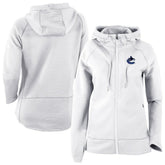 Vancouver Canucks Columbia Omni-Wick Pack It Up Full-Zip Jacket - White - NHL 202128449