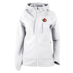 Ottawa Senators Columbia Omni-Wick Pack It Up Full-Zip Jacket - White - NHL 202128451