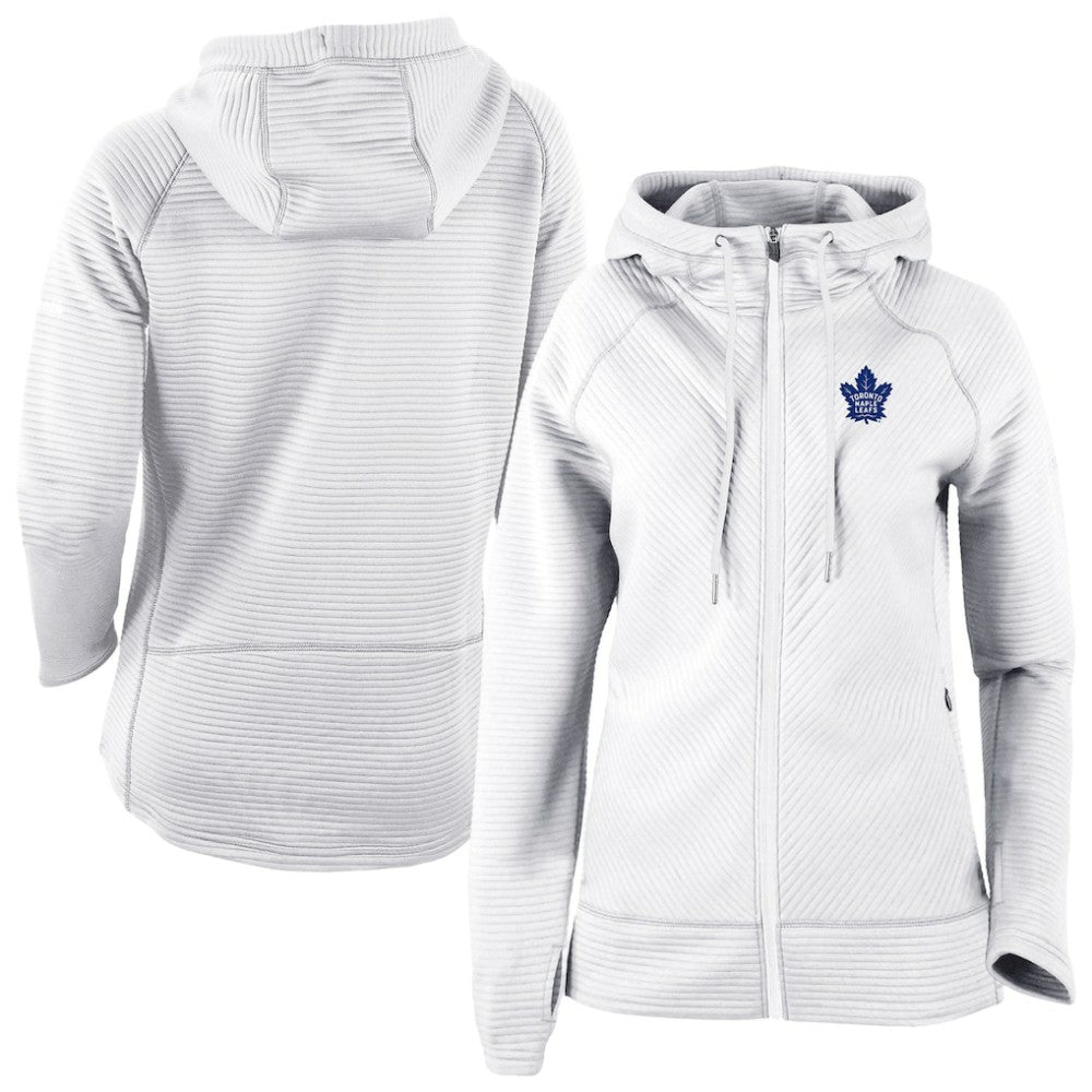 Toronto Maple Leafs Columbia Omni-Wick Pack It Up Full-Zip Jacket - White - NHL 202128452