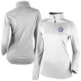 Winnipeg Jets Columbia Women's Omni-Wick Shotgun 2.0 Quarter-Zip Pullover Top - White - NHL 202128461