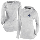 Vancouver Canucks Columbia Women's Omni-Wick Sunday Ball Pullover Hoodie - White - NHL 202128463