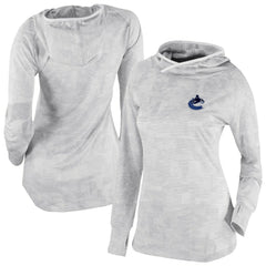 Vancouver Canucks Columbia Women's Omni-Wick Sunday Ball Pullover Hoodie - White - NHL 202128463