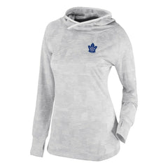 Toronto Maple Leafs Columbia Women's Omni-Wick Sunday Ball Pullover Hoodie - White - NHL 202128466