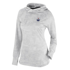 Edmonton Oilers Columbia Women's Omni-Wick Sunday Ball Pullover Hoodie - White - NHL 202128468