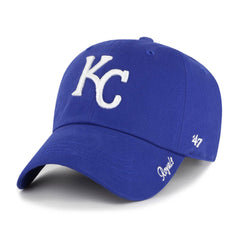 Kansas City Royals '47 Women's Team Miata Clean Up Adjustable Hat - Royal - 47 brand on Sale