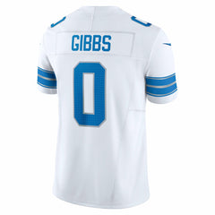 Nike Jahmyr Gibbs Detroit Lions Vapor F.U.S.E. Limited Jersey White