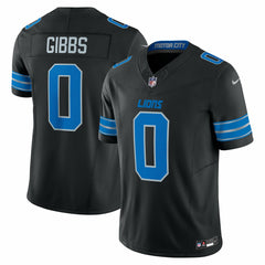 Nike Jahmyr Gibbs Detroit Lions 2nd Alternate Vapor F.U.S.E. Limited Jersey Black