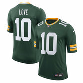 Nike Jordan Love Green Bay Packers Team Vapor Untouchable Limited Jersey Green