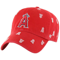 Los Angeles Angels '47 Women's Confetti Clean Up Adjustable Hat - Red - 47 brand on Sale