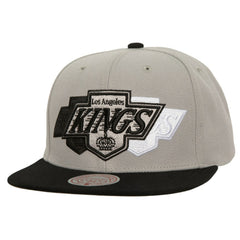 Los Angeles Kings Mitchell & Ness Soul Triple Up Snapback Hat - Gray - NHL 202134822