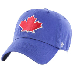 Toronto Blue Jays '47 Youth Clean Up Adjustable Hat - Royal - 47 brand Lifestyle