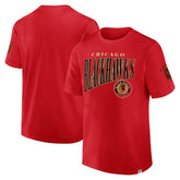 Chicago Blackhawks Fanatics Decades Collection Made To Last T-Shirt - Red - NHL 202135521