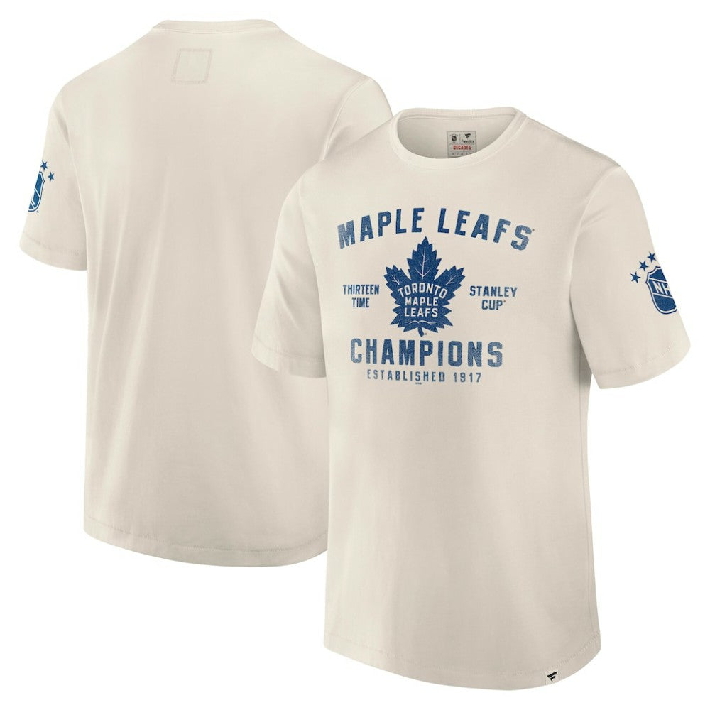 Toronto Maple Leafs Fanatics Decades Collection Timeless T-Shirt - White - NHL 202135543