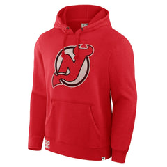 New Jersey Devils Fanatics Decades Collection Tradition Hoodie - Red - NHL 202135560