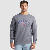Montreal Canadiens Fanatics Decades Collection Legendary Fleece Pullover Sweatshirt - Heather Gray - NHL 202135600
