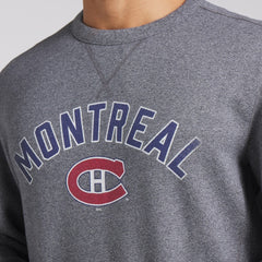 Montreal Canadiens Fanatics Decades Collection Legendary Fleece Pullover Sweatshirt - Heather Gray - NHL 202135600