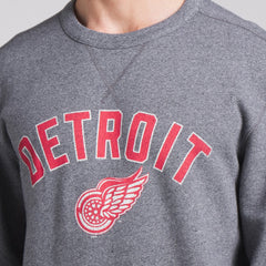 Detroit Red Wings Fanatics Decades Collection Legendary Fleece Pullover Sweatshirt - Heather Gray - NHL 202135606