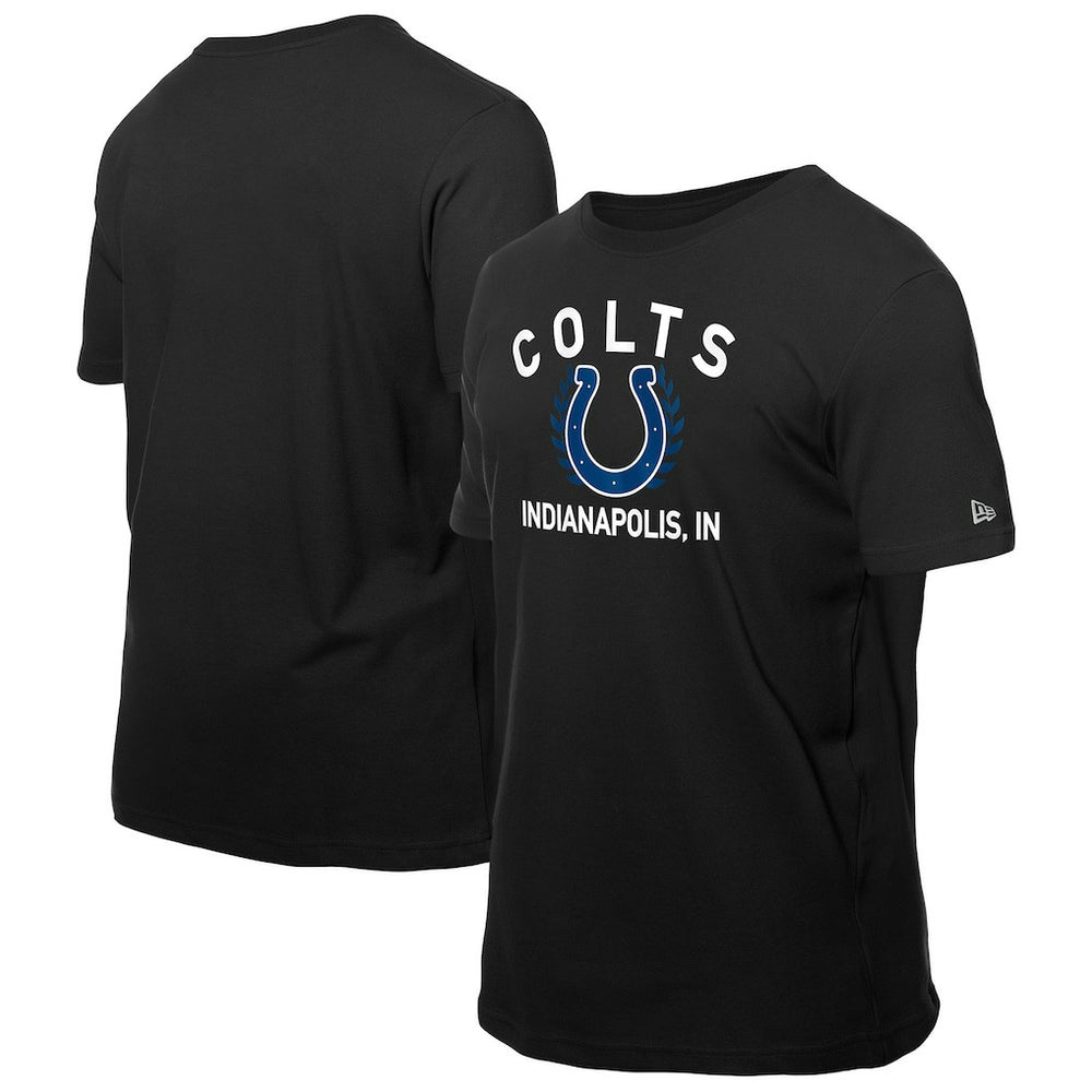 Indianapolis Colts New Era 2025 NFL Draft T-Shirt Black