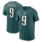 Nike Nick Foles Philadelphia Eagles Retired Player Name & Number T-Shirt Midnight Green