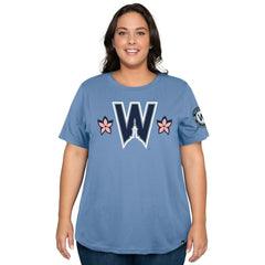 Washington Nationals New Era Women's 2025 City Connect Plus Size T-Shirt - Powder Blue - New Era Lifestyle