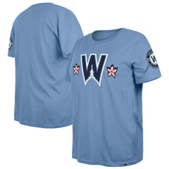 Washington Nationals New Era Women's 2025 City Connect Plus Size T-Shirt - Powder Blue - New Era Lifestyle