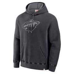 Minnesota Wild Fanatics Made in Canada Pullover Hoodie - Black - NHL 202144516