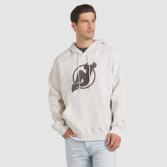 New Jersey Devils Fanatics Made in Canada Pullover Hoodie - Cream - NHL 202144531