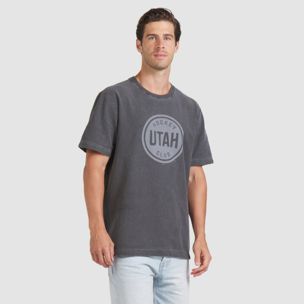 Utah Mammoth Fanatics Redwoods Dark T-Shirt - Black - NHL 202144537